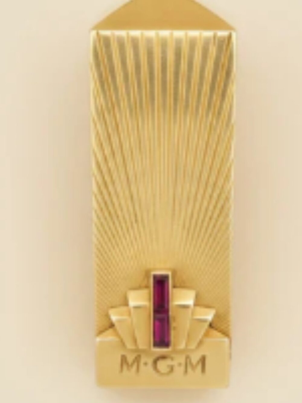 Tiffany & Co. MGM Studios Ruby Art Deco YG Custom Made for Your STAR Heirloom - Picture 6 of 6